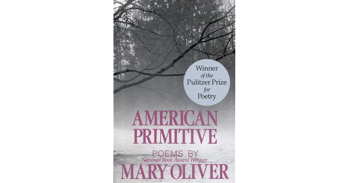 What Book Did Mary Oliver Win the Pulitzer Prize For?