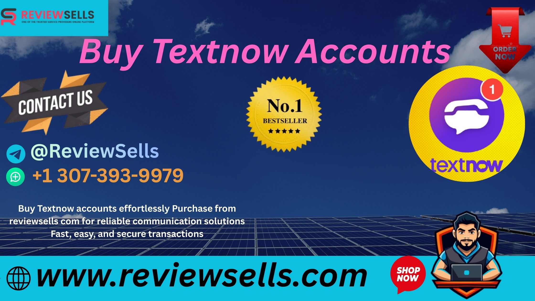 Buy TextNow Accounts – Verified & Affordable TextNow Accounts for Sale