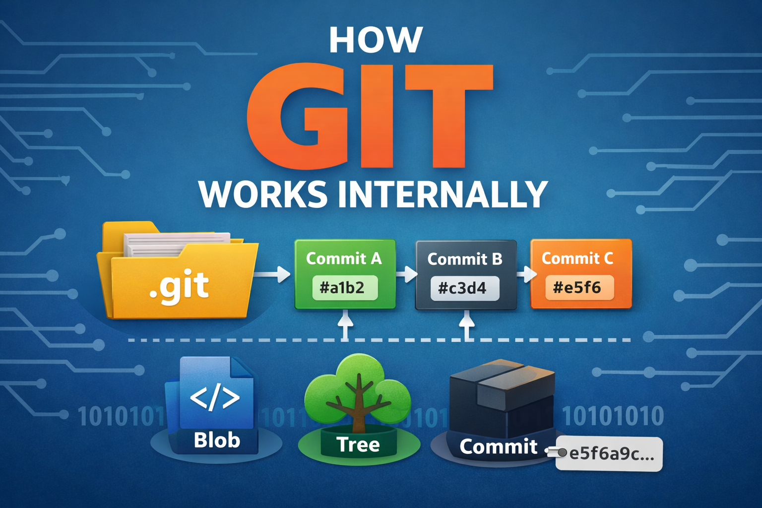 How Git Functions Behind the Scenes