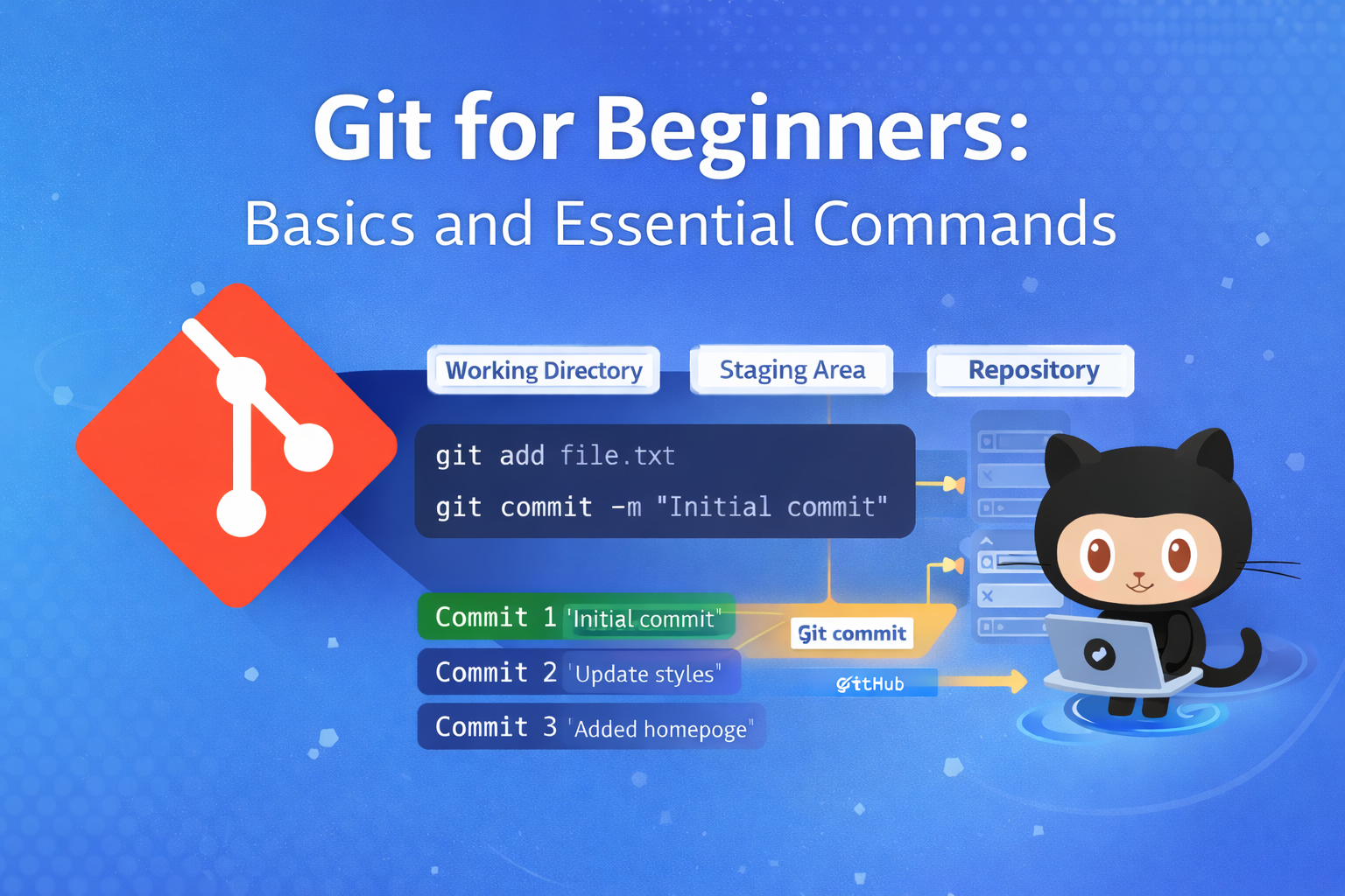 Git for Beginners: Basics and Essential Commands