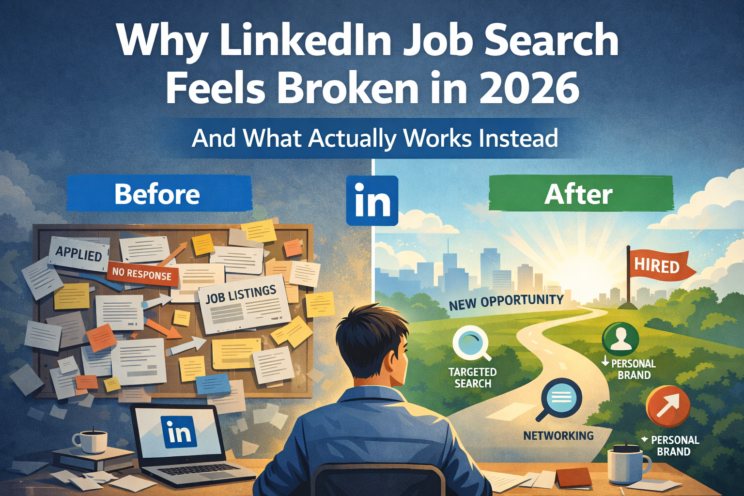 Discussion on "Why LinkedIn Job Search Feels Broken in 2026 (And What ...