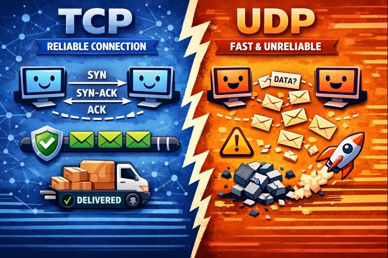 TCP vs UDP: When to Use What, and How TCP Relates to HTTP