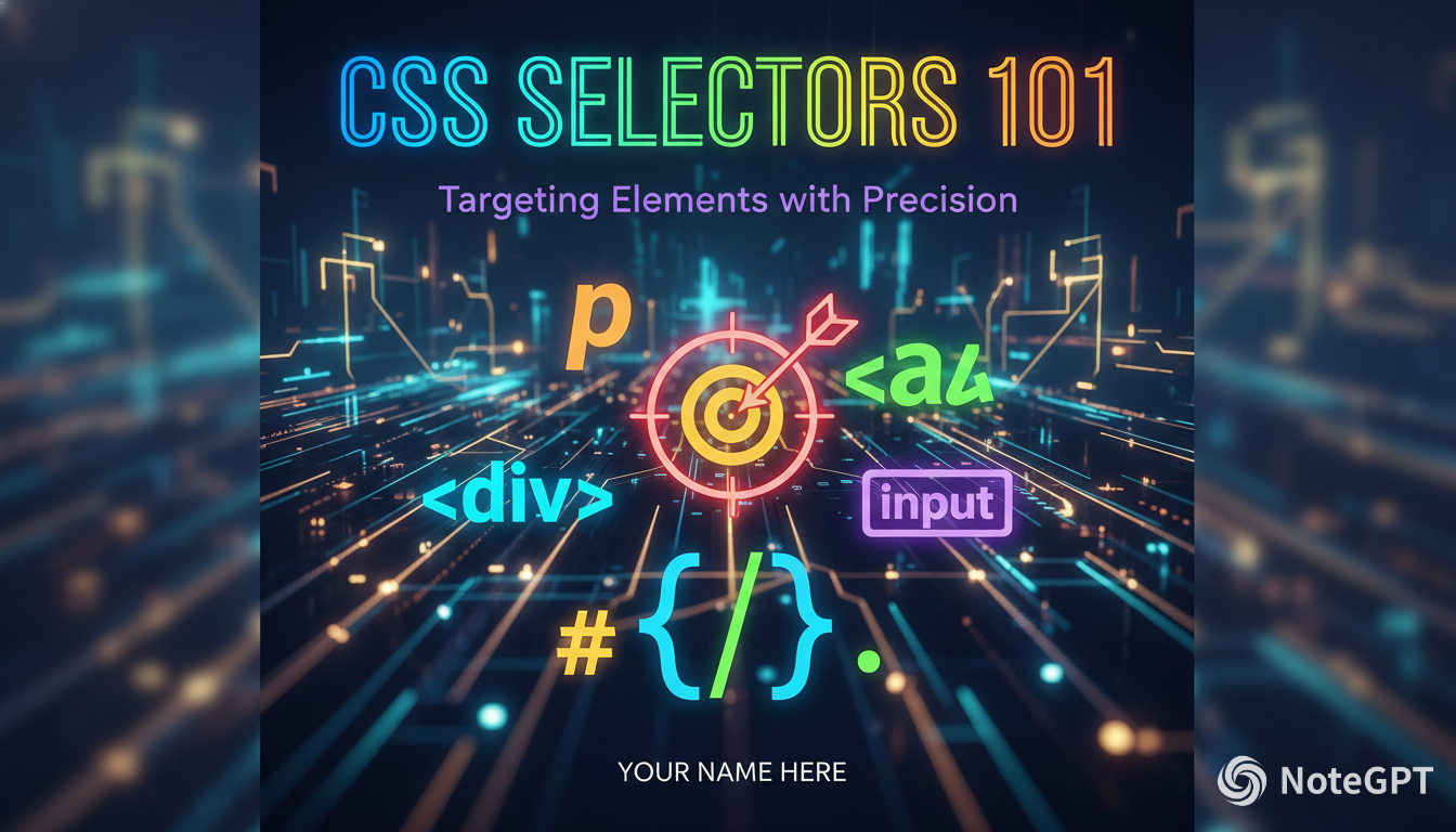 CSS Selectors 101: Targeting Elements with Precision