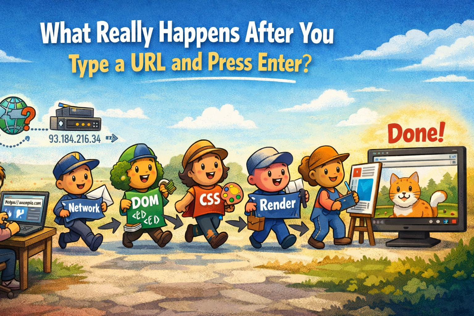 What Really Happens After You Type a URL and Press Enter?