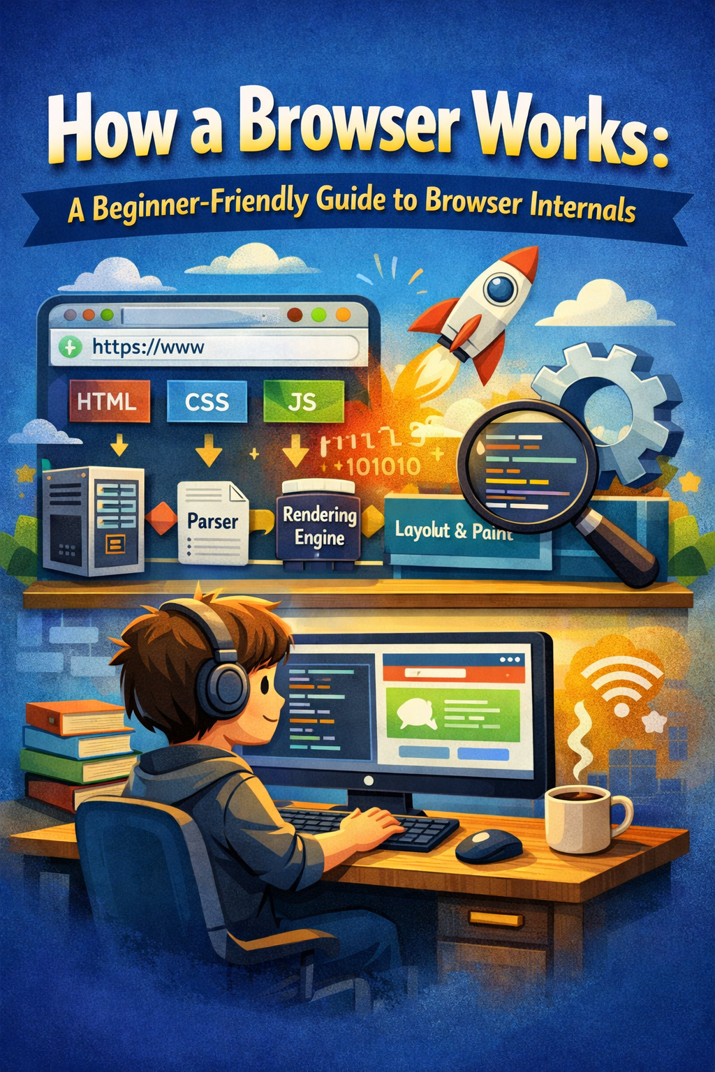 How a Browser Works: A Beginner-Friendly Guide to Browser Internals