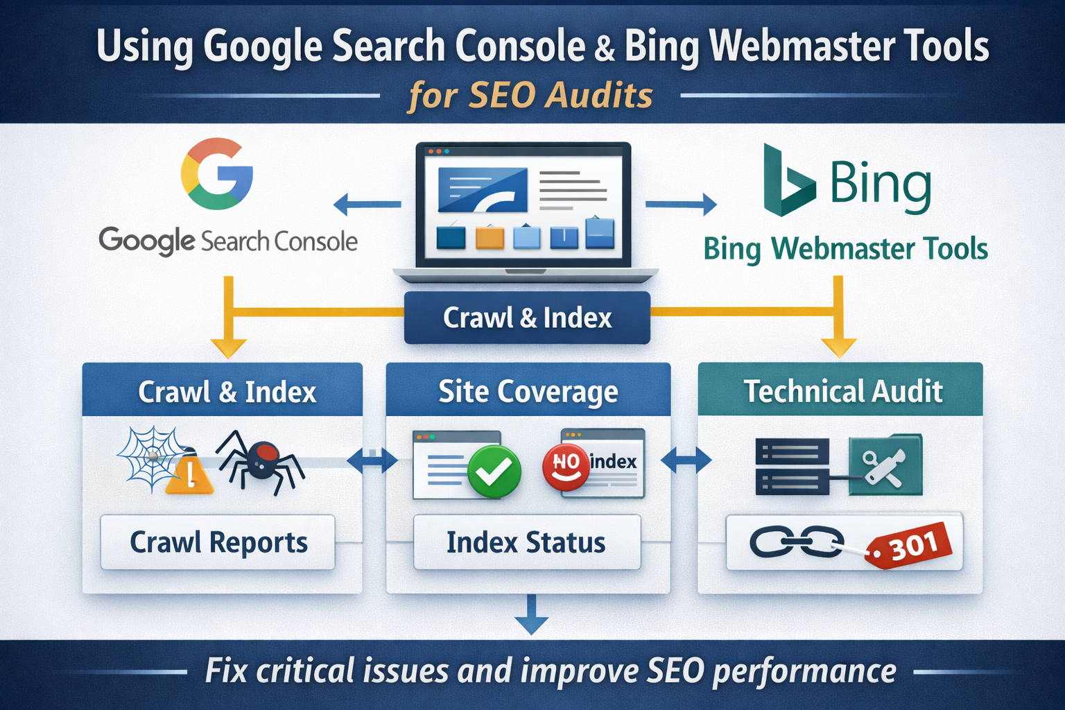 How to Use Google Search Console and Bing Webmaster Tools for SEO Audits