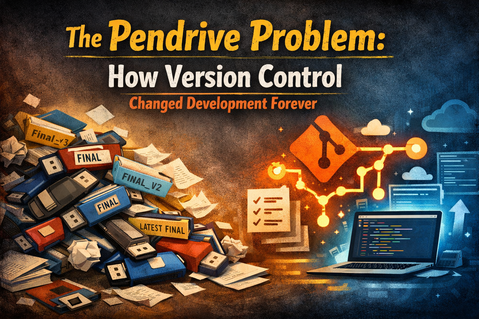 From Pendrives to Git: Why Version Control Saves Developers from Chaos