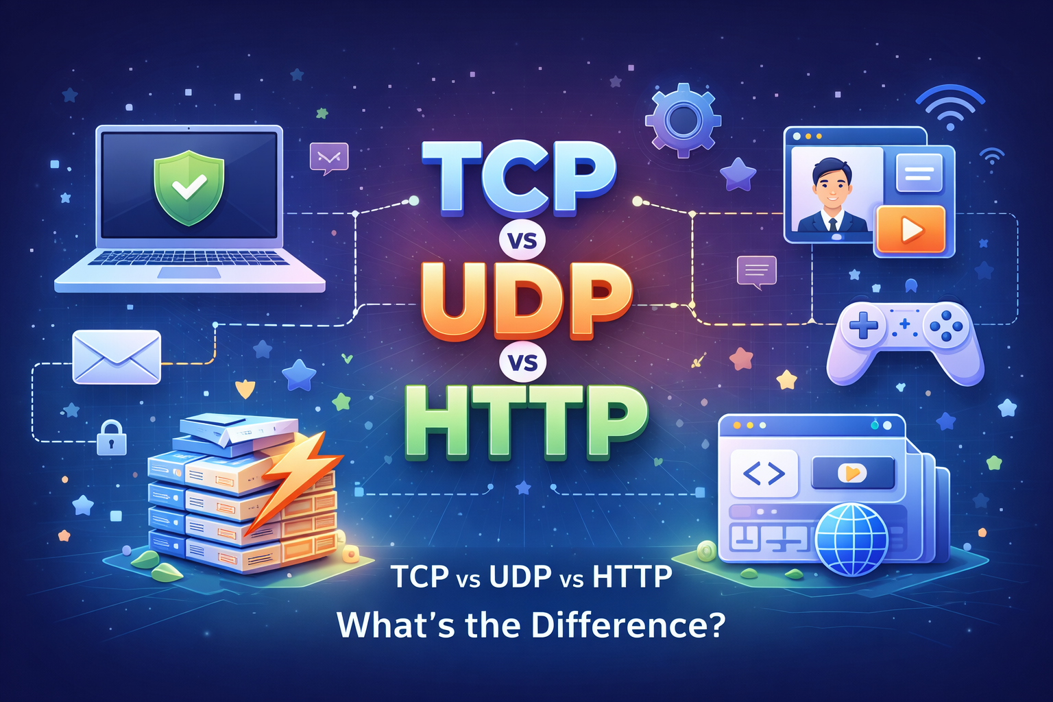 TCP vs UDP: When to Use What, and How TCP Relates to HTTP