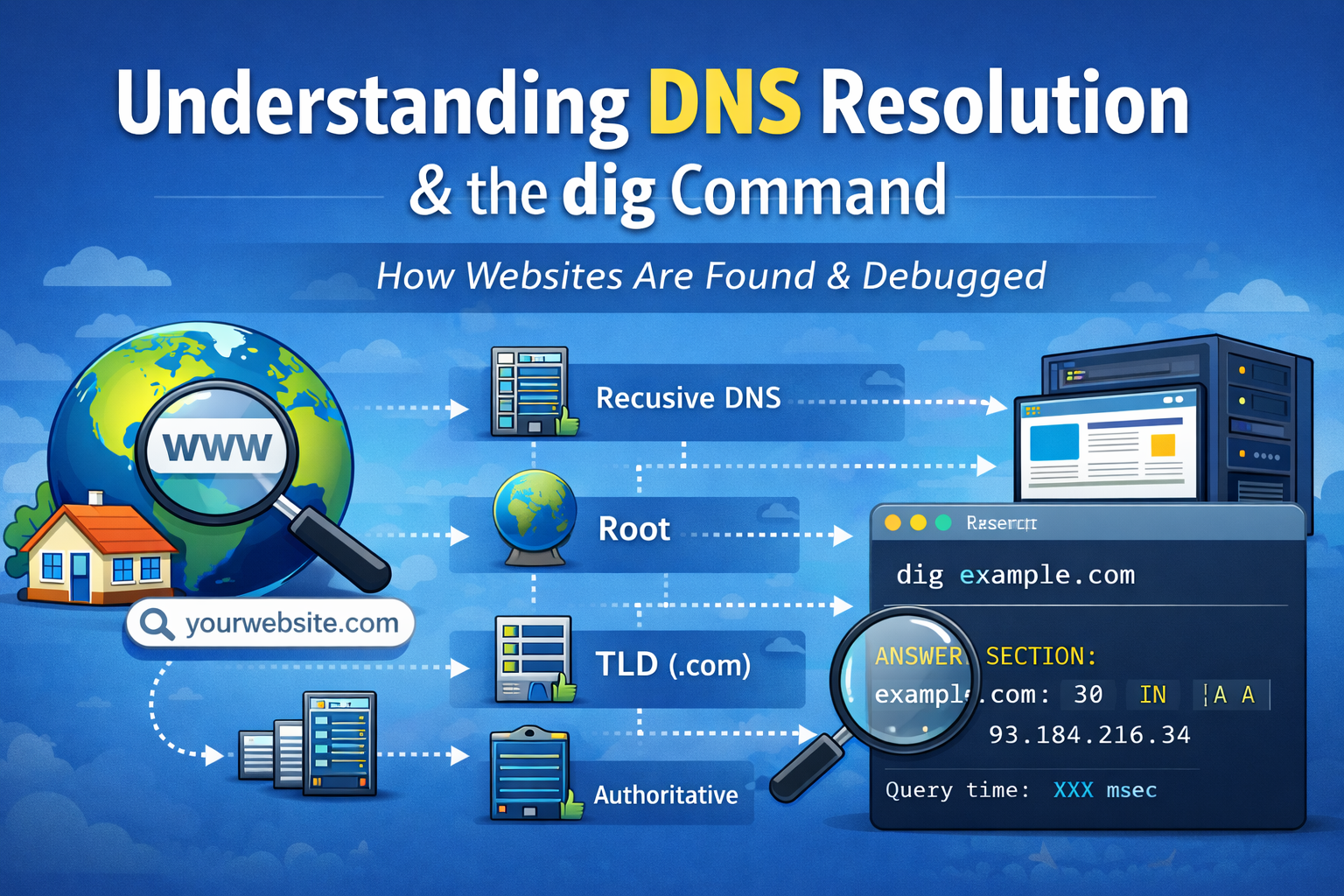 Complete Guide about DNS Resolution- from basics