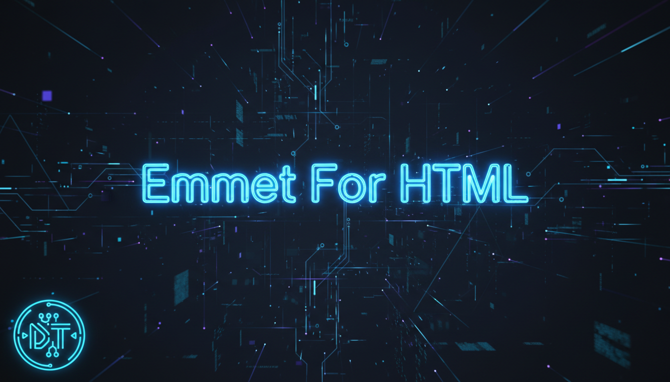 Emmet for HTML: A Guide to Writing Faster Markup