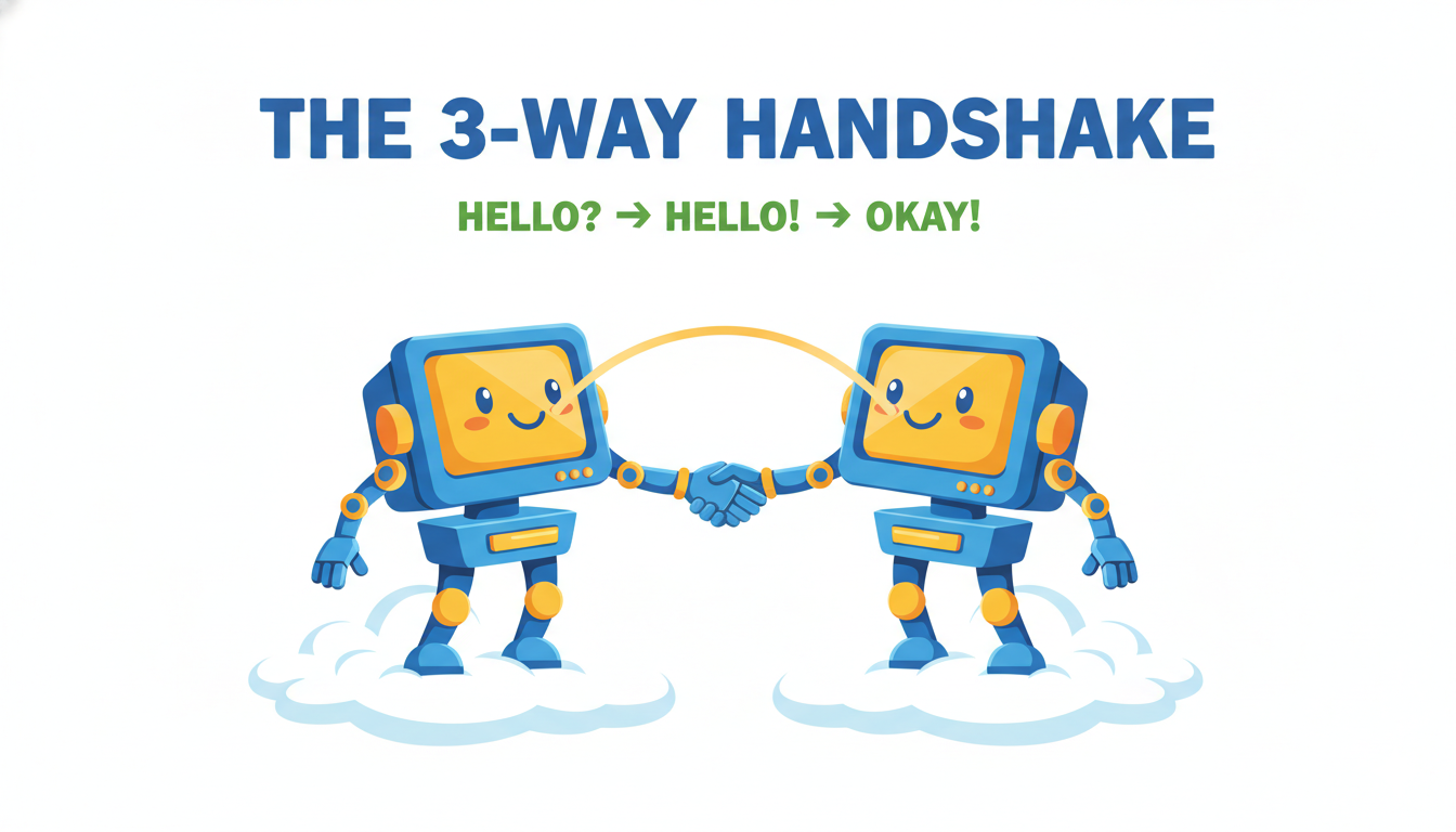 TCP Working: 3-Way Handshake & Reliable Communication