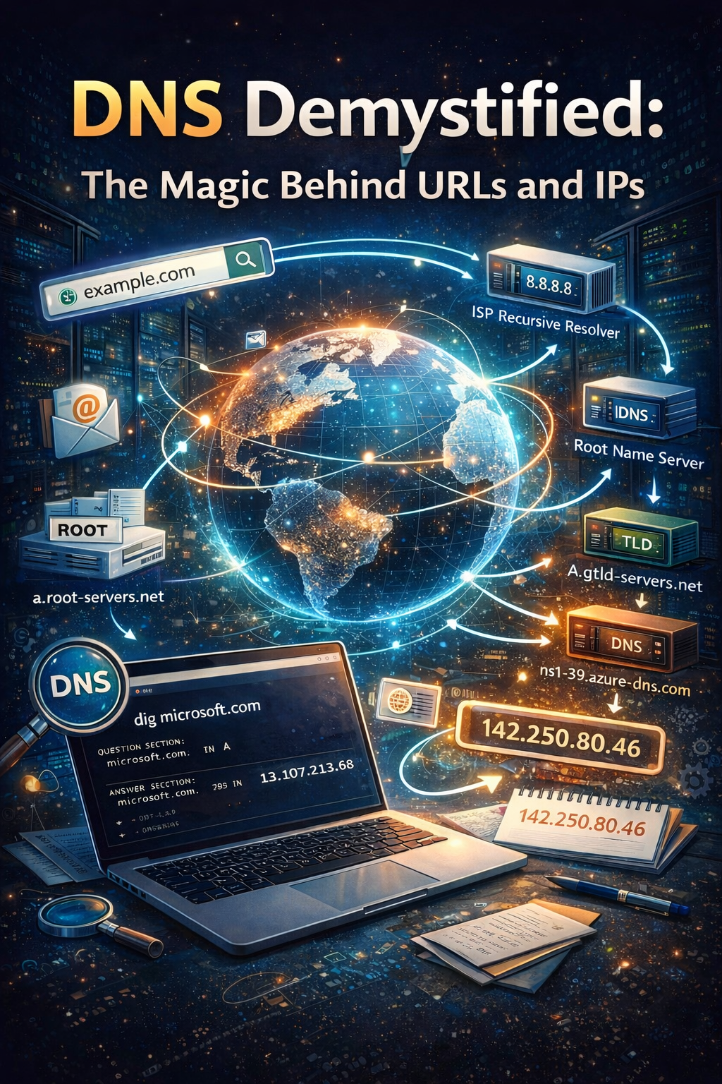 DNS and the dig Command: Understanding Internet's Address Resolution