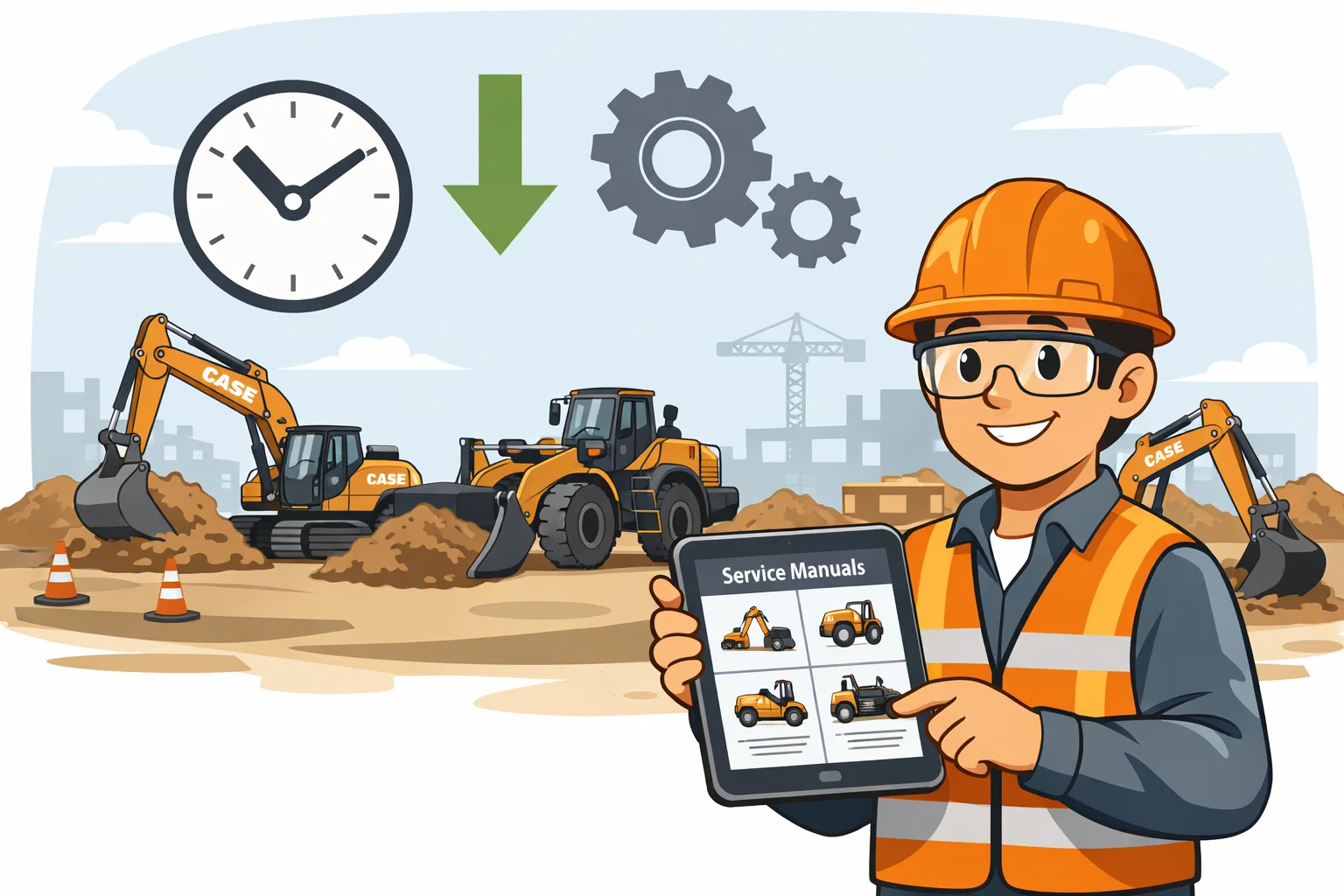 Reducing Downtime with CASE Construction Equipment Service Manuals in 2026