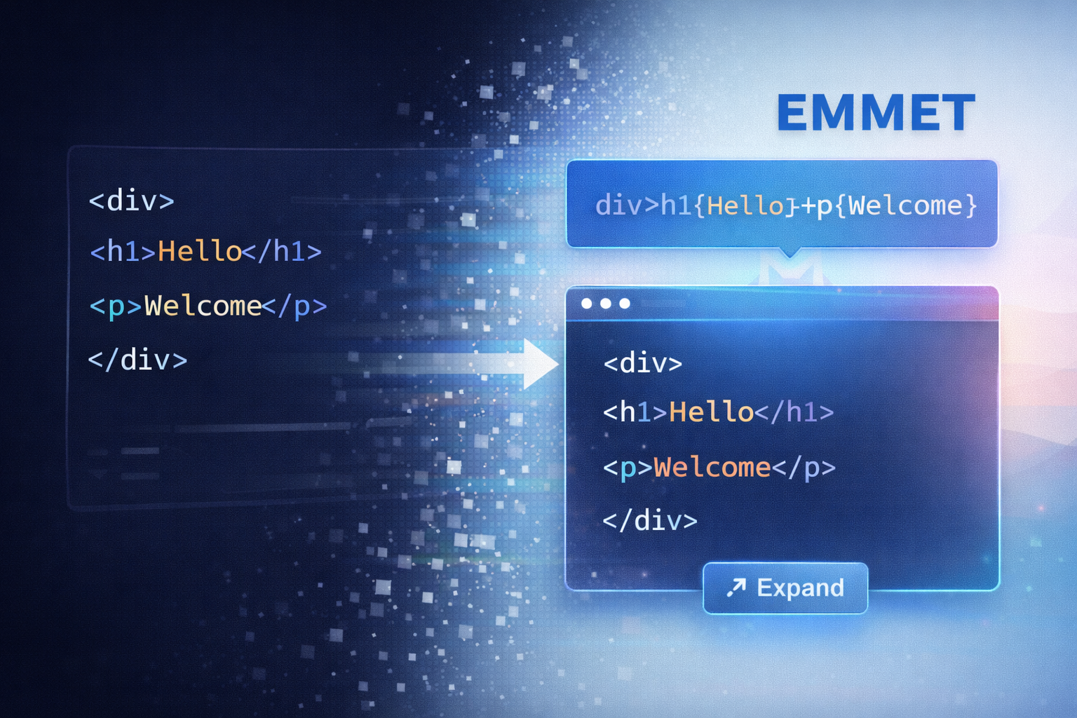 Writing HTML Is Slow — Until You Learn Emmet