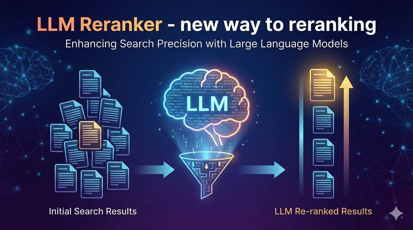 LLM Reranker - new way to reranking