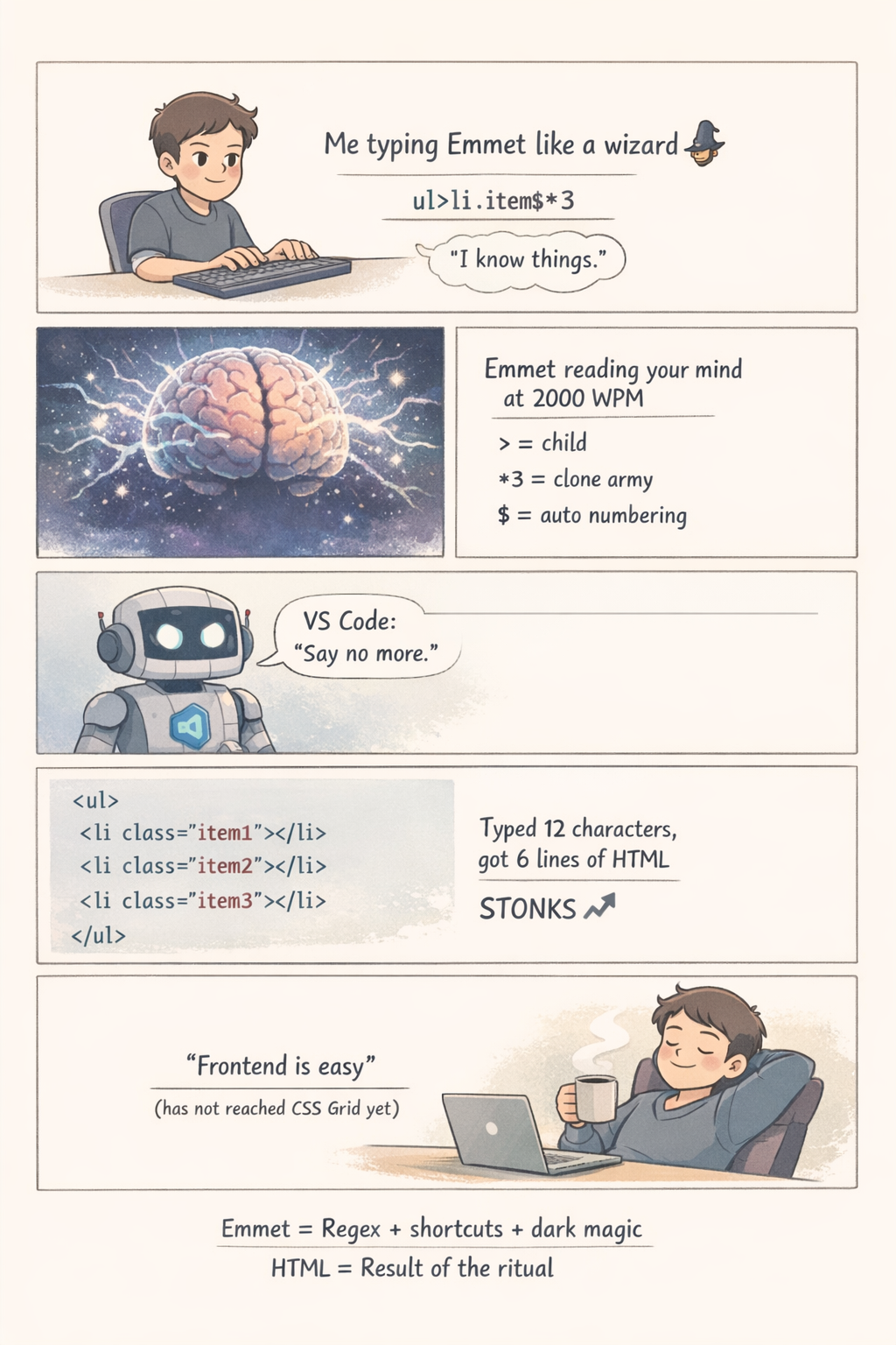 Emmet for HTML: A Beginner’s Guide to Writing Faster Markup