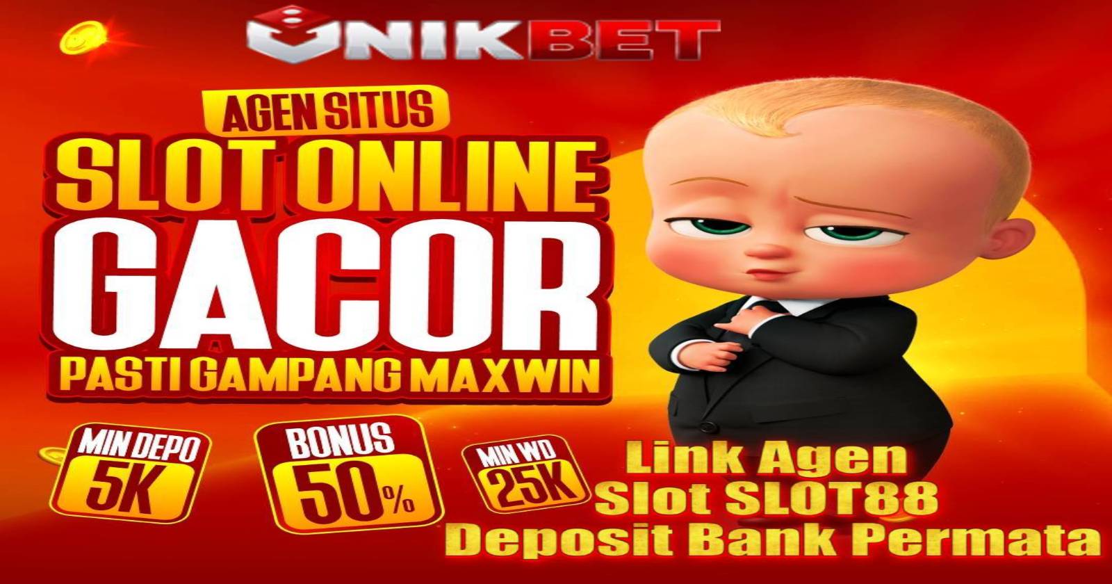 UNIKBET » Link Agen Slot SLOT88 Deposit Bank Permata