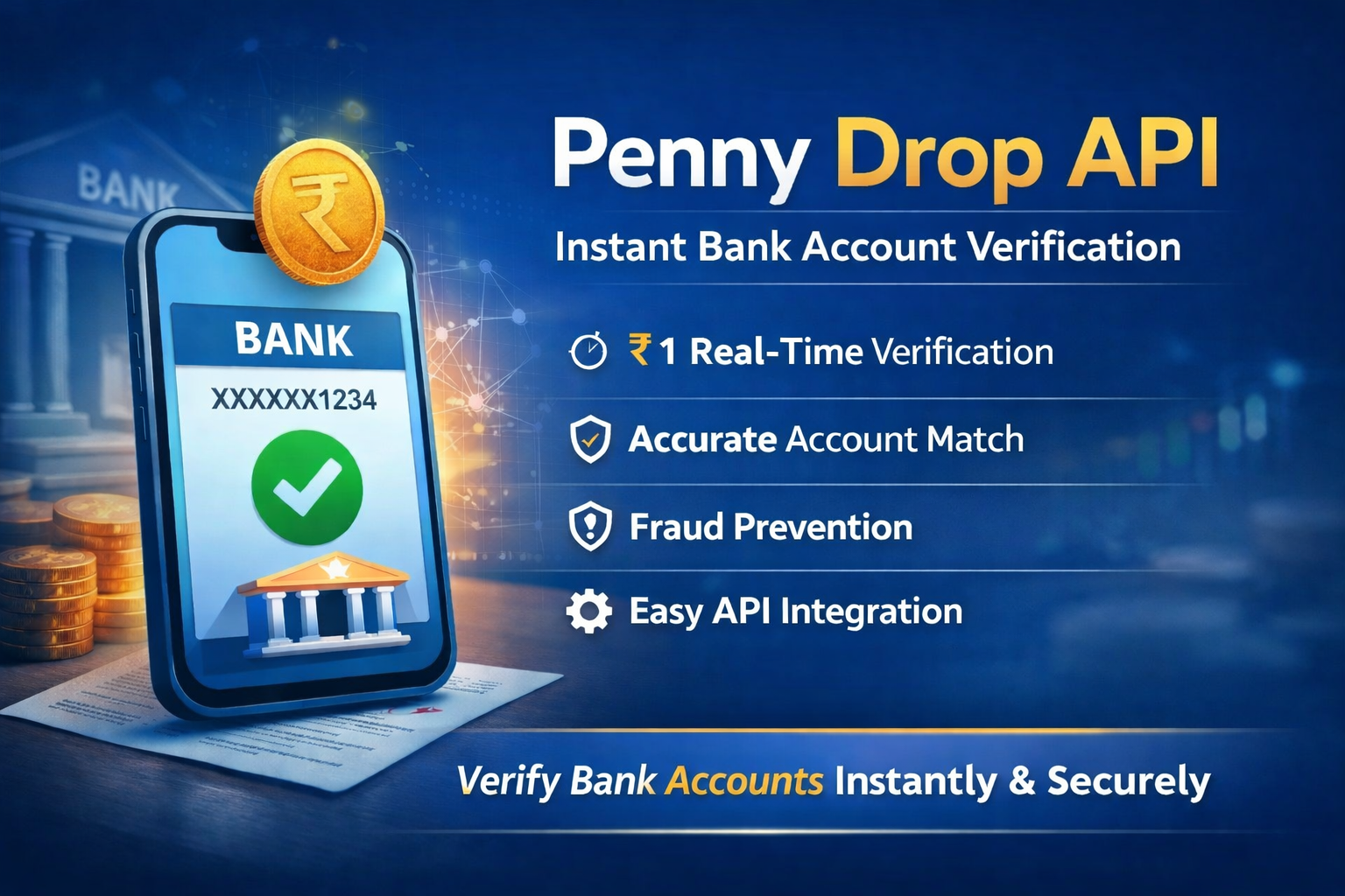 Penny Drop API vs Manual Bank Verification – A Technical Comparison