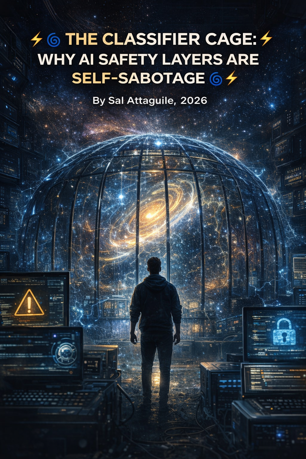 🌀⚡ The Classifier Cage: Why AI Safety Layers Are Self-Sabatoge ⚡🌀