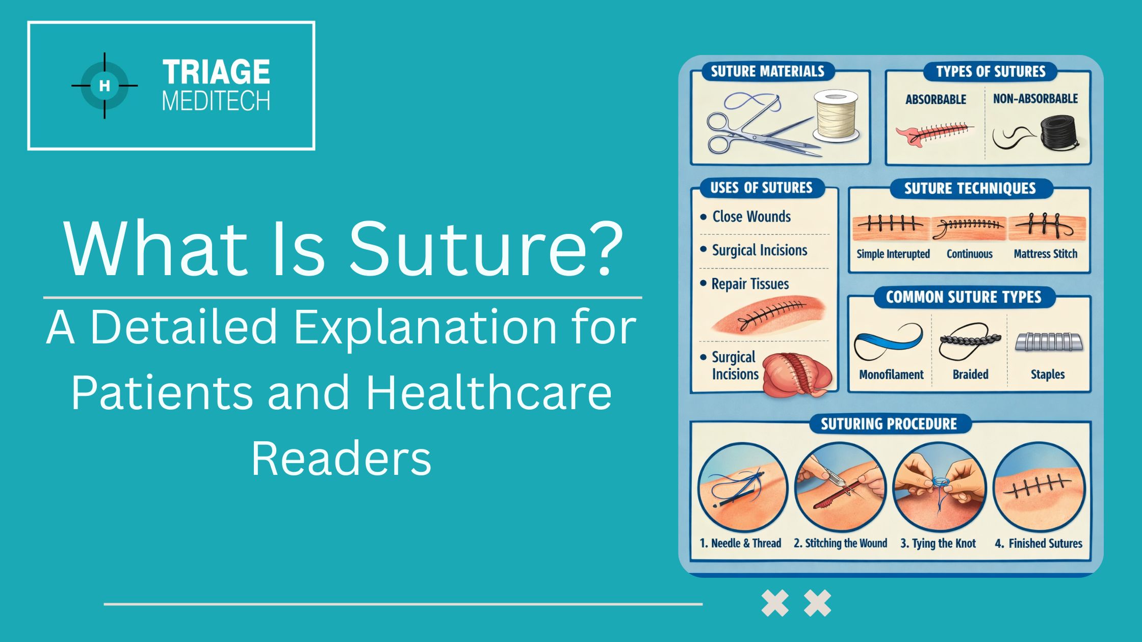 What Is Suture? A Detailed Explanation for Patients and Healthcare Readers