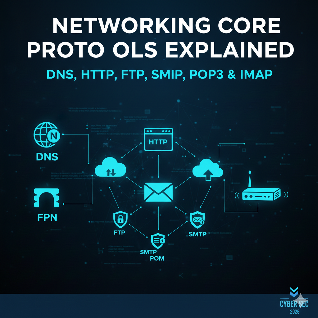 Networking Core Protocols Explained : tryhackme