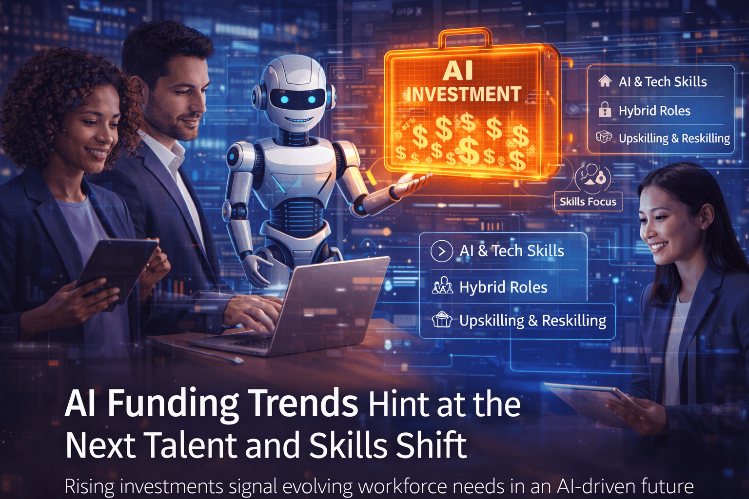AI Funding Trends Hint at the Next Talent and Skills Shift