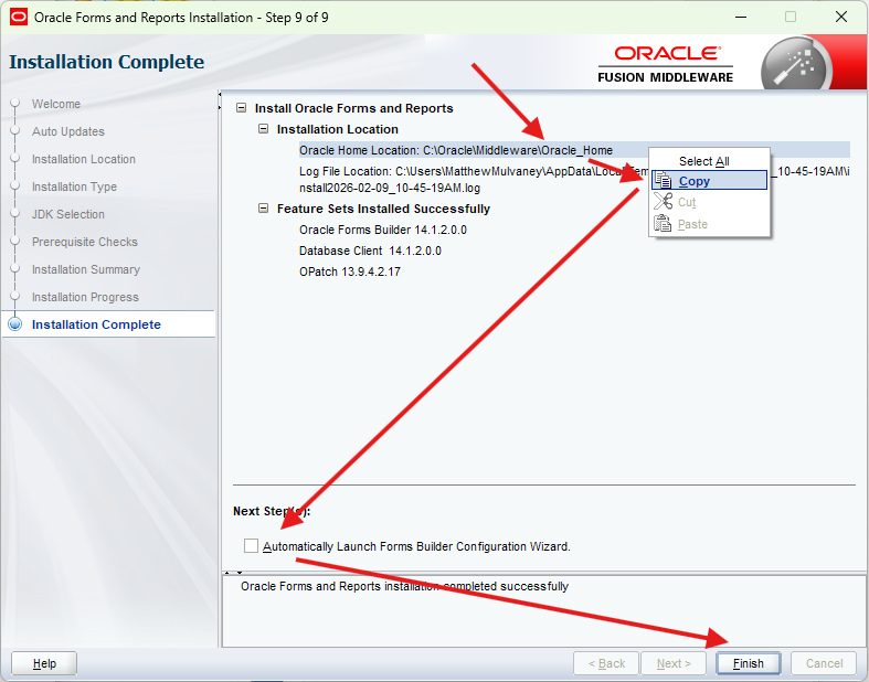 Windows Oracle Loading Screen Error free Windows installation guide for Oracle Forms Builder