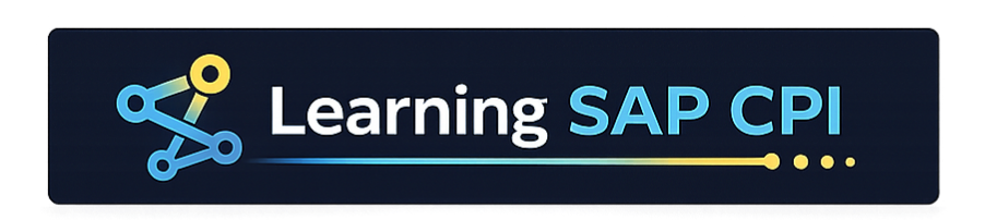 Learning SAP CPI