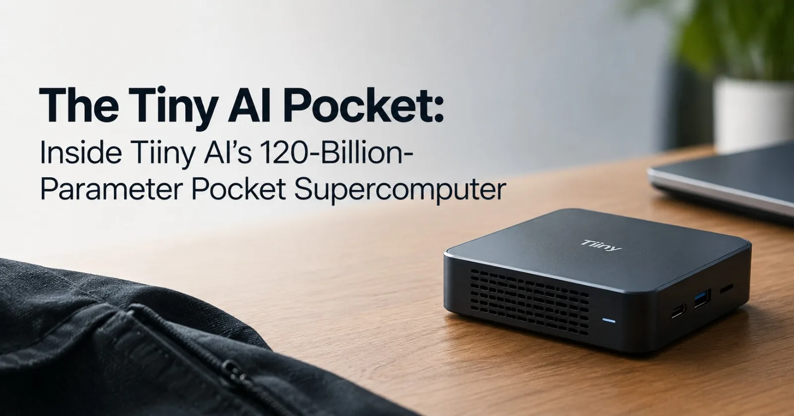 The Tiny AI Pocket: Inside Tiiny AI's 120-Billion-Parameter Pocket Supercomputer
