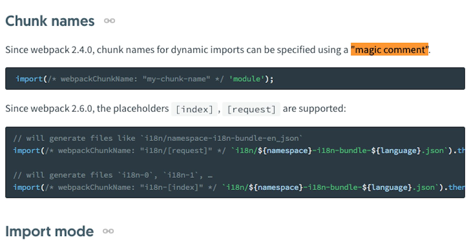 How to use Webpack's new "magic comment" feature with React Universal Component + SSR