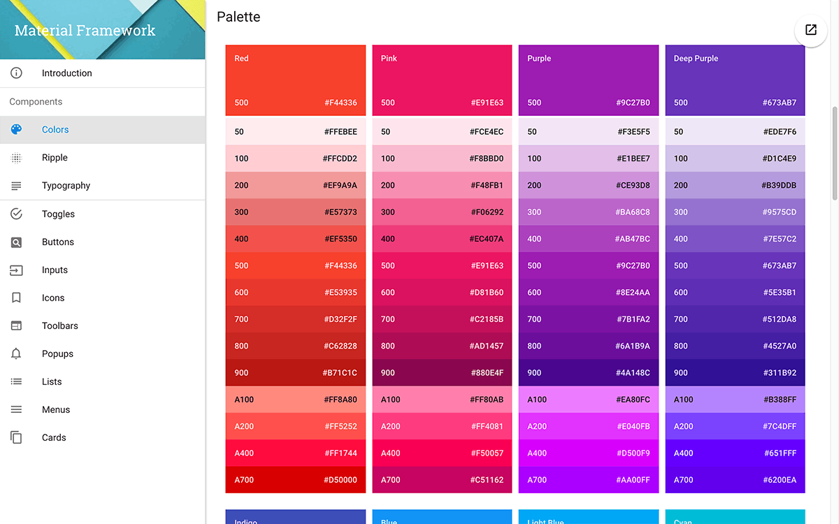 Material Framework