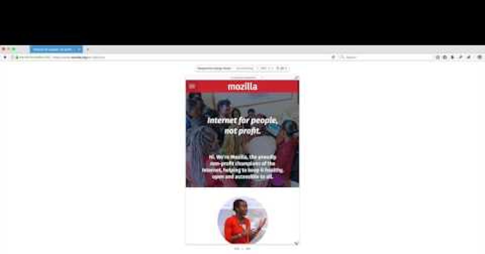 Responsive Design Mode in Firefox Developer Edition 52 - YouTube