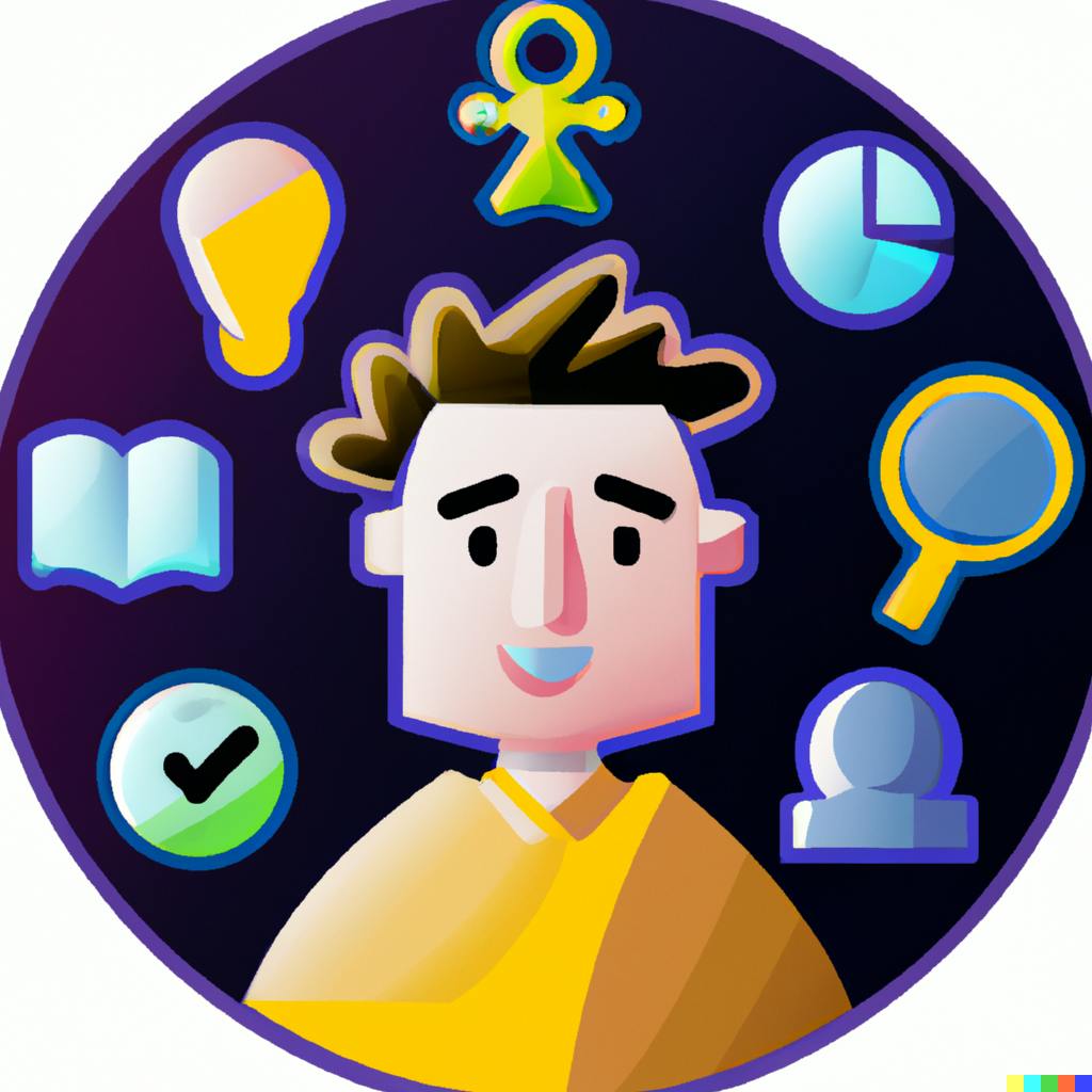 DALL-E generated avatar for personal knowledge management article