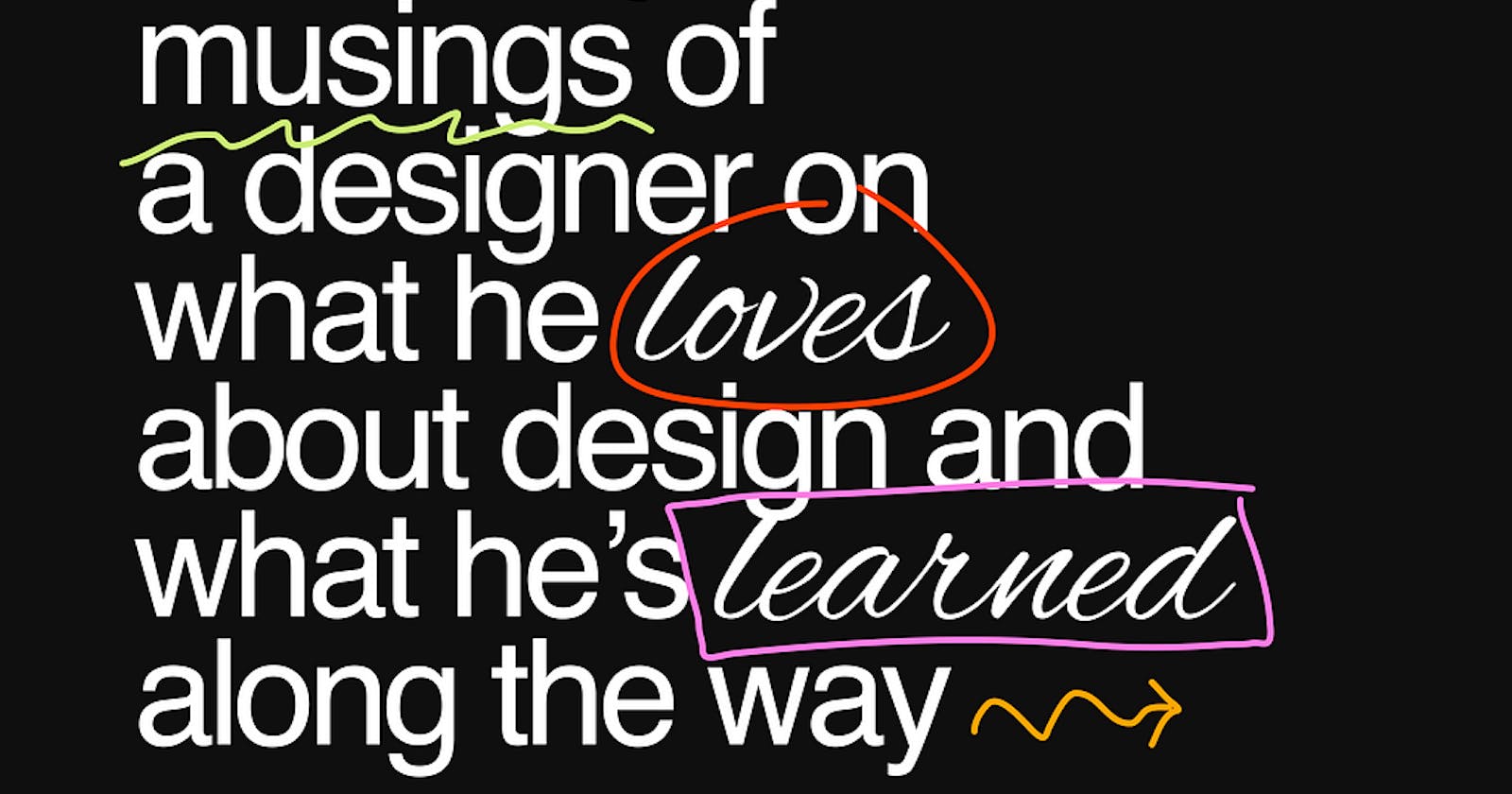 Lessons of Design