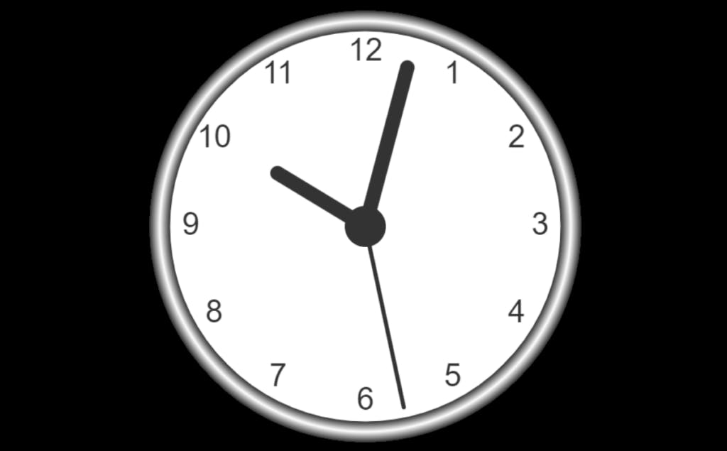 Analogue Clock Javascript