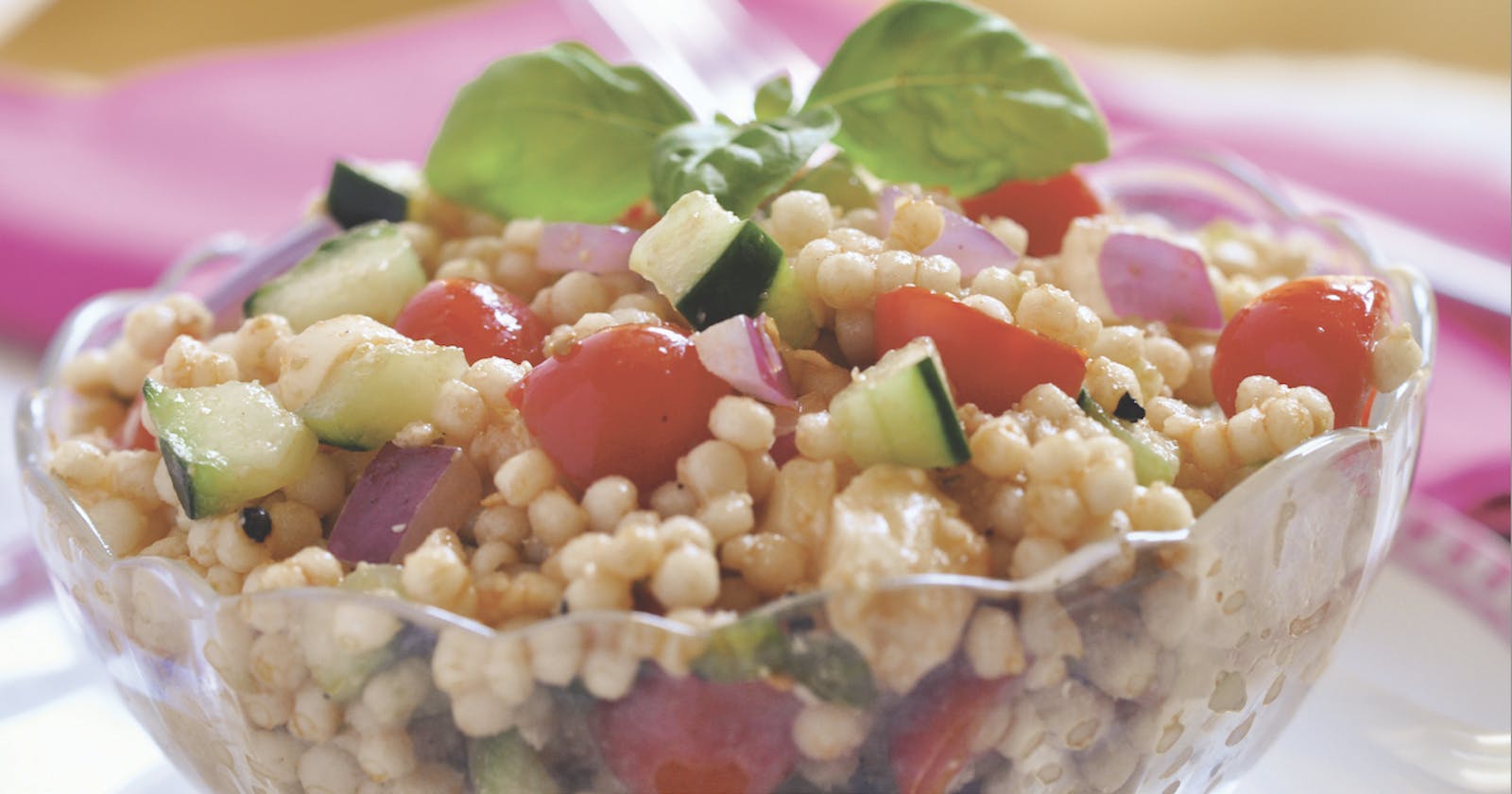 Bruschetta Couscous Salad – Perfect Spring to Summer Salad