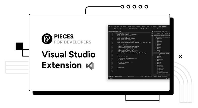 Pieces for Developers Visual Studio Extension.