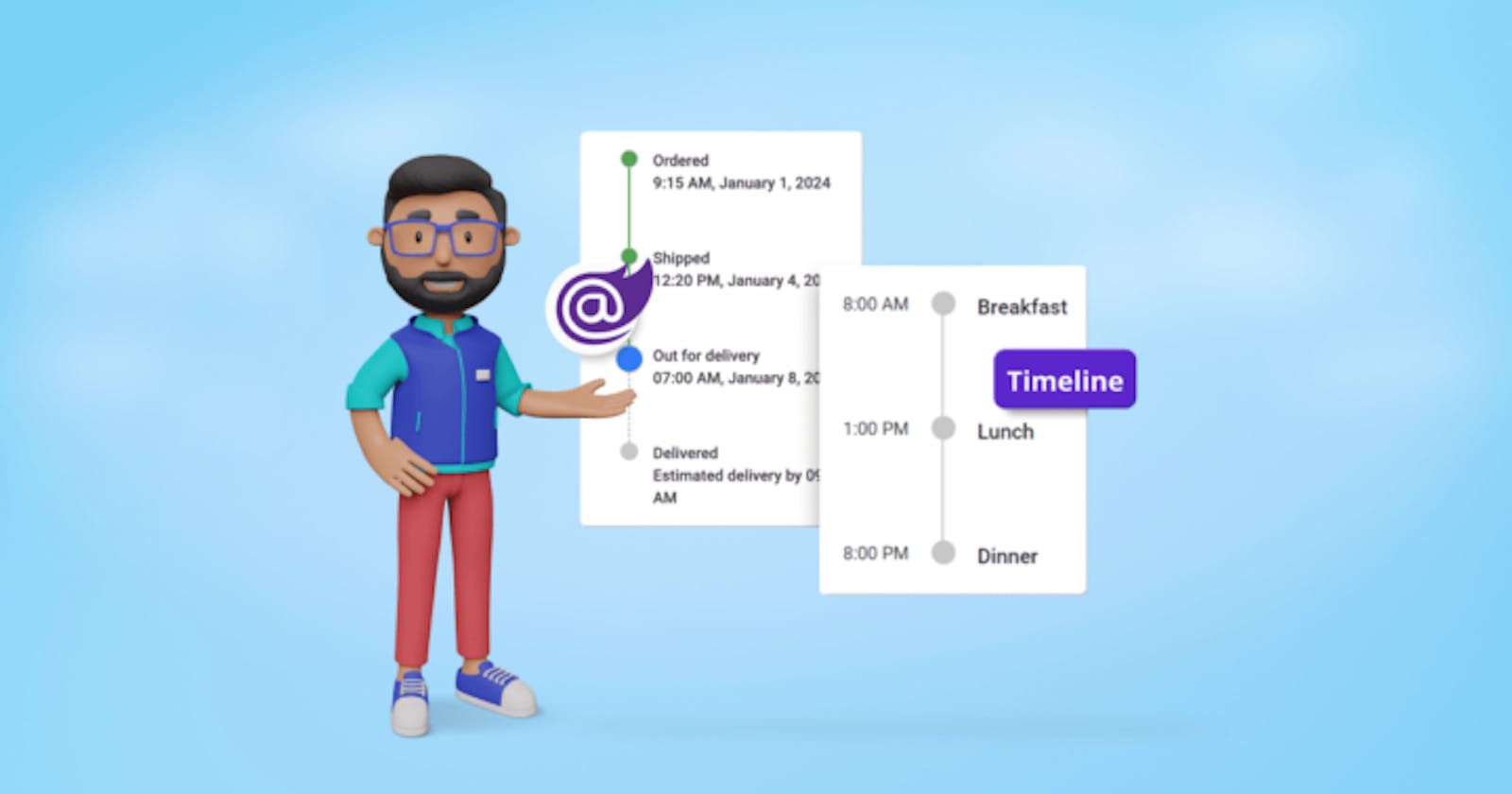 Introducing the New Blazor Timeline Component