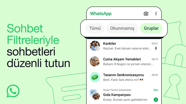 Sohbet Filtreleriyle Mesajları Daha Hızlı Bulun - Find Messages Faster with Chat Filters