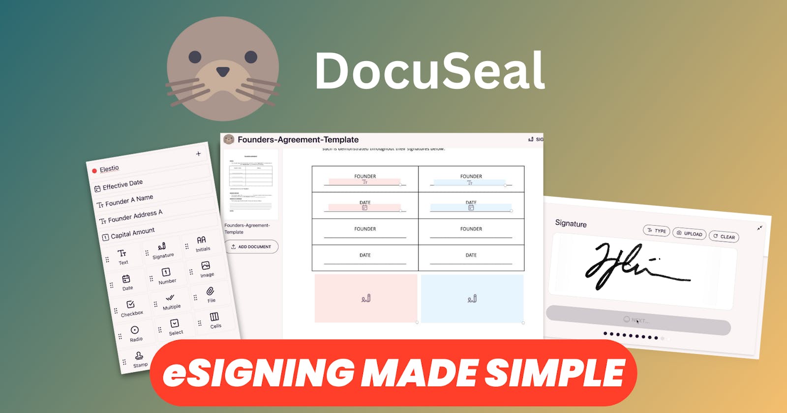 DocuSeal: Free Open Source eSigning Platform