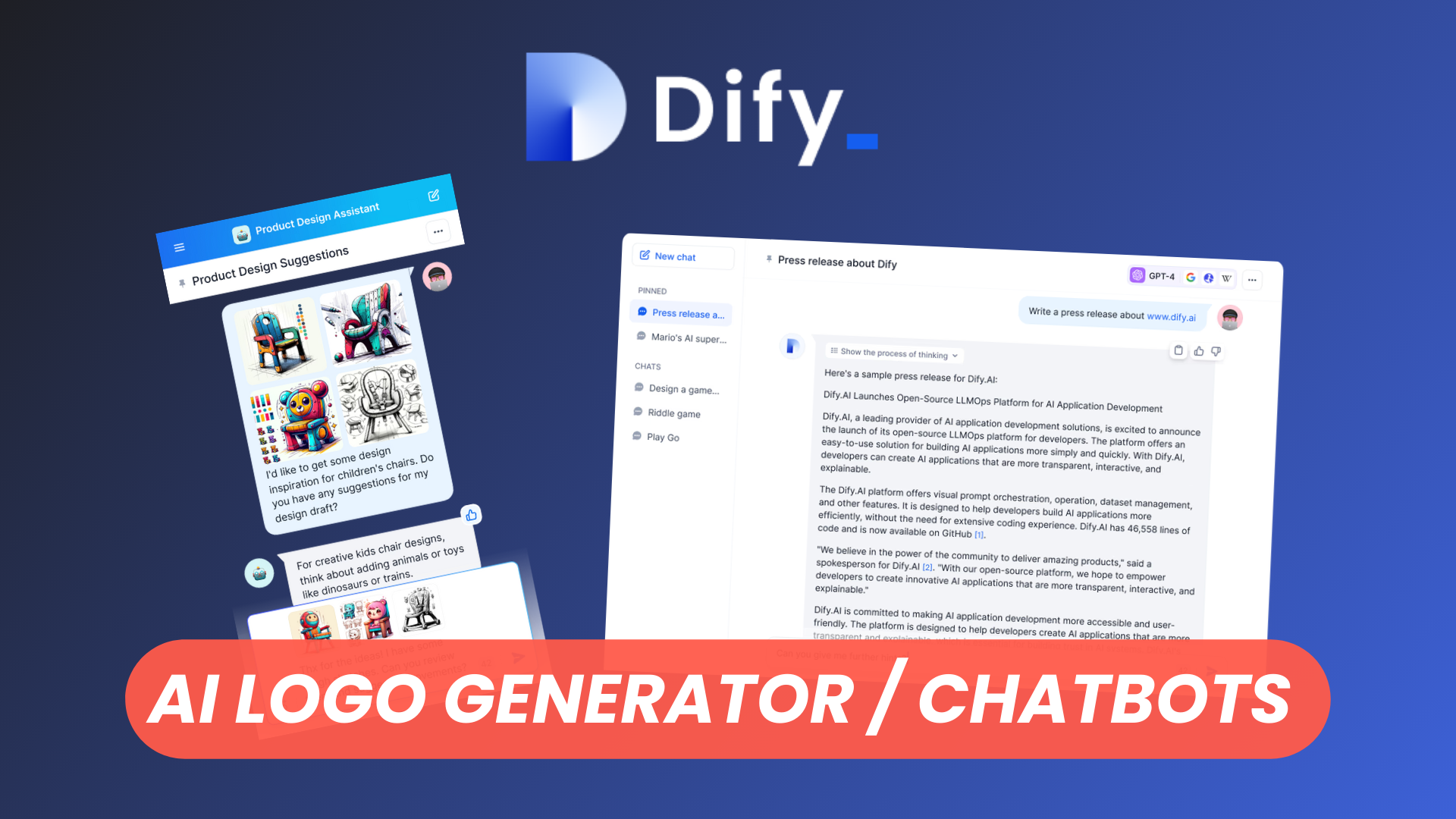 Dify: Free Open-source LLM AI Chatbots Builder Platform