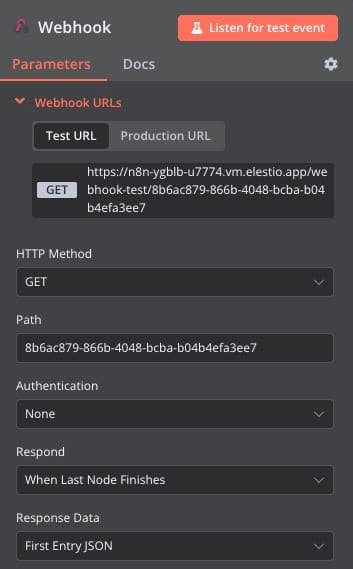 N8N: Performing SQL query on MySQL server