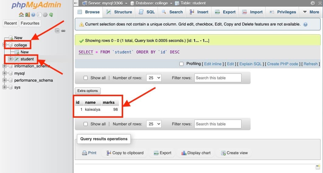 N8N: Performing SQL query on MySQL server