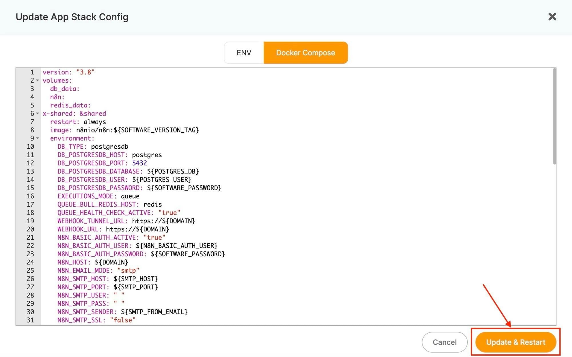 How to clean up the N8N database