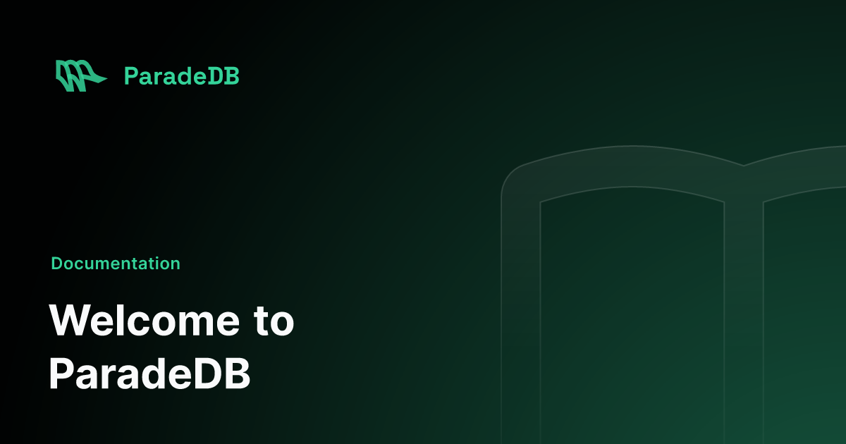 ParadeDB: Use the power of Postgres DB for your real-time search and data analytics (and more)