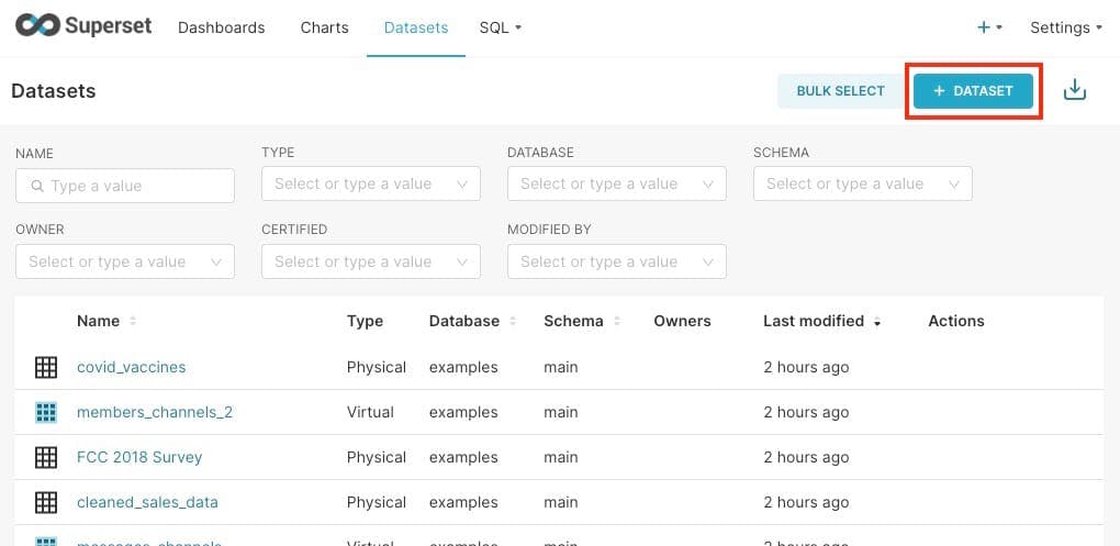 Superset: Creating Your First Dashboard