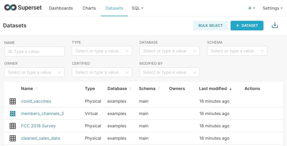 Superset: Creating Your First Dashboard