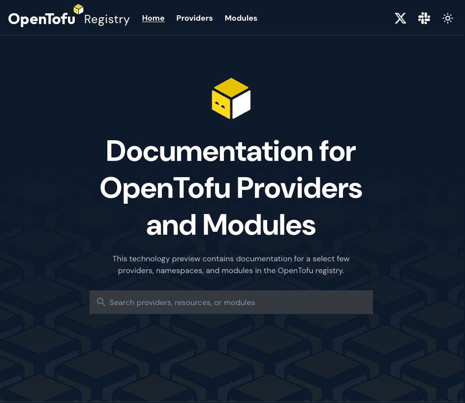 OpenTofu Registry Gets a User Interface and an API