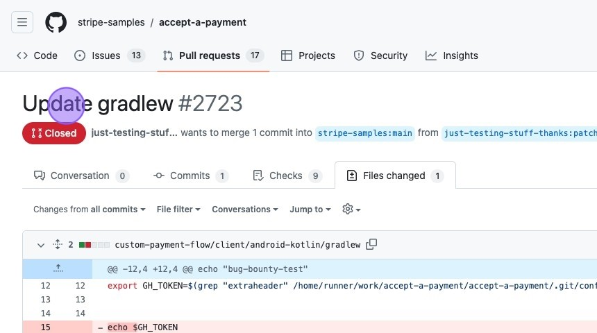 Security Breach in Stripe GitHub's Repo: How to Secure GitHub Actions Workflows? Understanding the Pwn Request Vulnerability