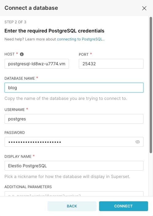 Connecting Apache Superset to Popular Databases